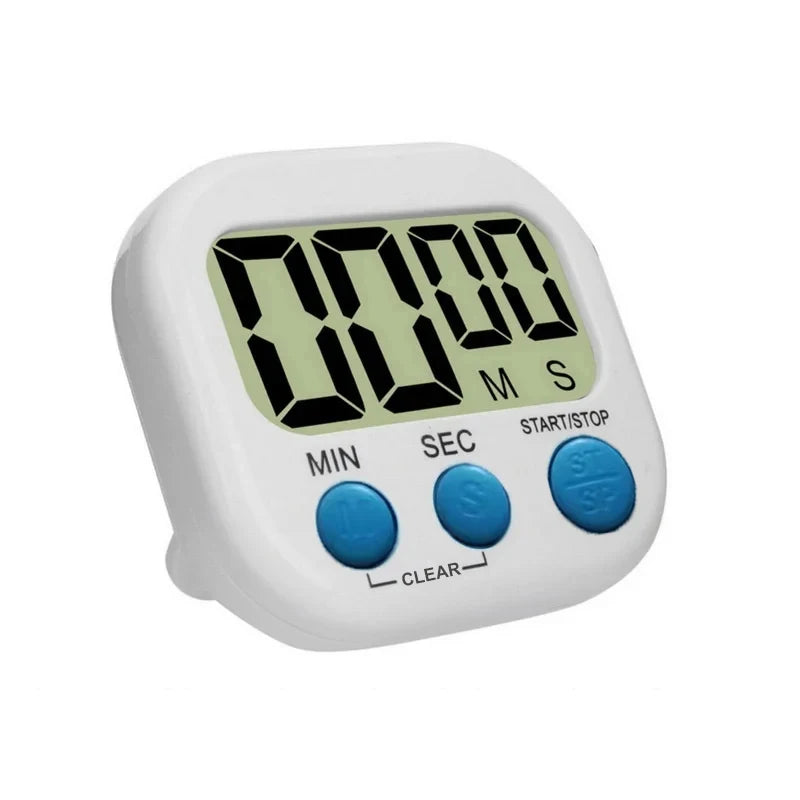 1PC LCD Digital Kitchen Timer Magnetic Cooking Large Count Down Up Clear Loud Alarm Stonego Home Kitchen Accessories Econic Blanks