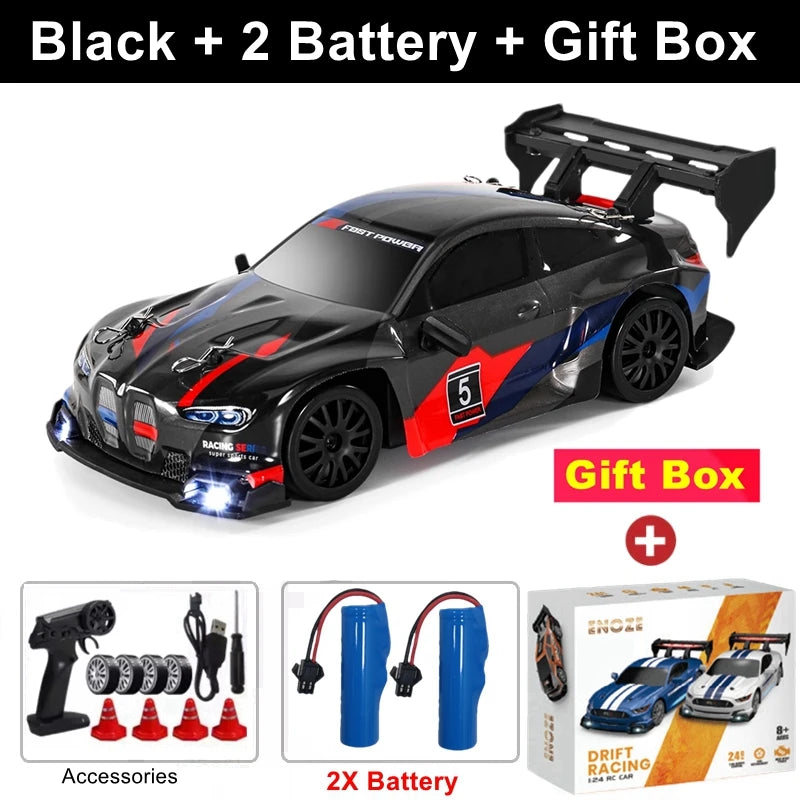 4WD RC Drift Car Remote Control GTRPRO AE86PRO Model 4x4 Racing RTR Radio Truck Vehicle Toy Gift for Boy Girl Children Kid Adult Econic Blanks