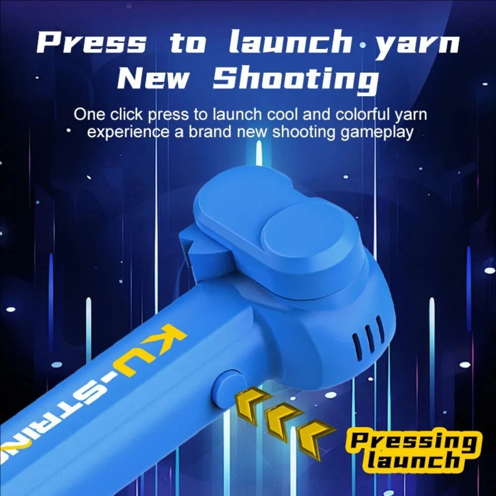 Glow-in-the-dark fun electric rope thruster children's outdoor new exotic decompression toys Creative toys for cats and pets Econic Blanks