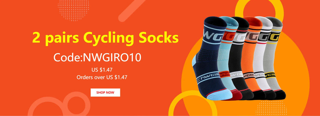 2pairs 2023 New Cycling Socks Bike Nurse Compression Road Bike Running Mtb Knee-high White Sports Funny Brand Black Quick Pick Grocers