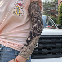 6 PCS Tattoo Sleeves Unisex Summer Cycling Sun Protection Arm Covers Beach Driving Fishing Breathable Nightclub Elastic Sleeves Quick Pick Grocers