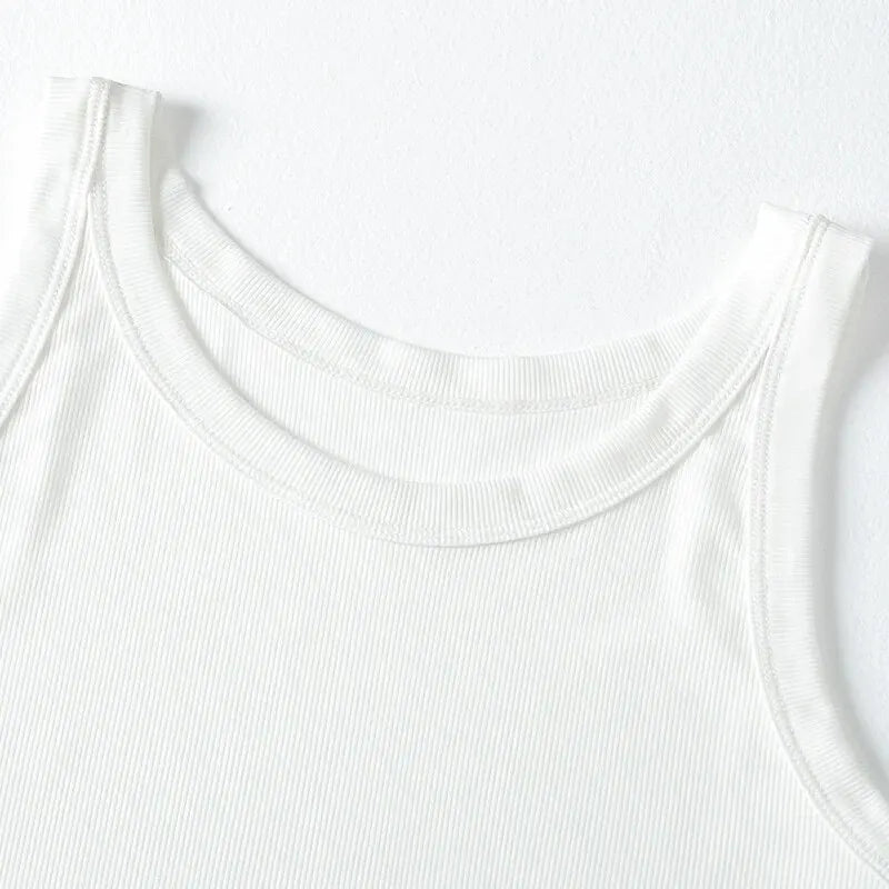 3-piece Ladies Solid Color Vest Fashion Joker Young Woman Threaded Camisole Quick Pick Grocers