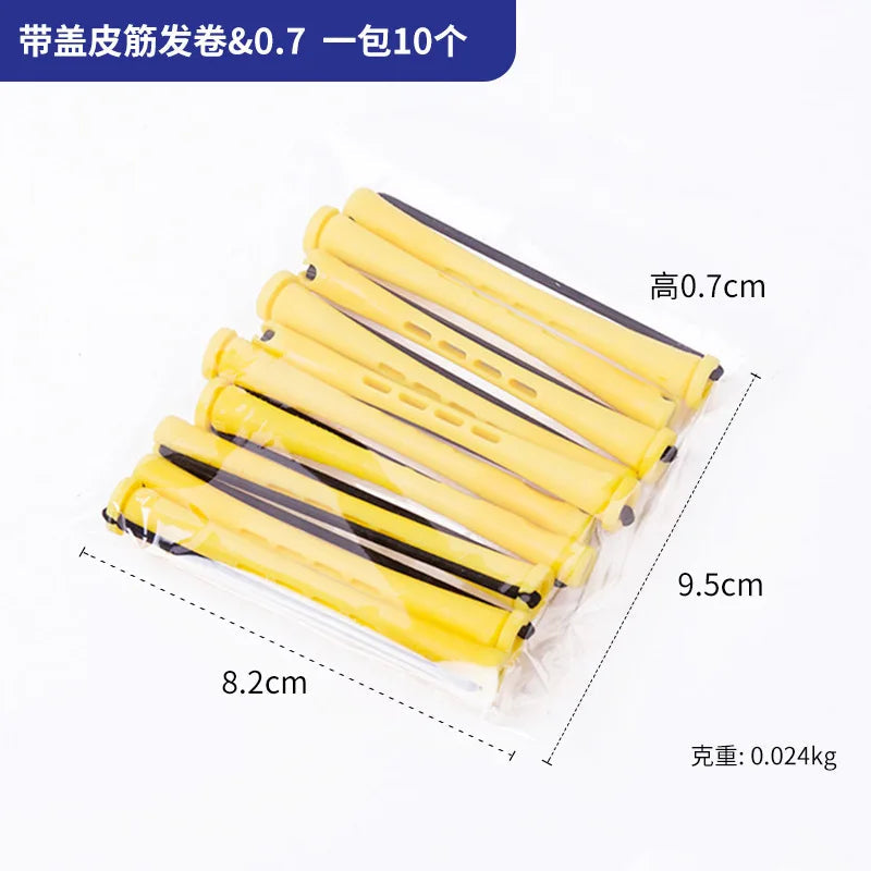 10pcs Hair Cold Roller Heatless Curling Curlers Hair Heatless Curling Rods Magic Hair Curlers Without Heat Wave Curly Perm Rods Quick Pick Grocers