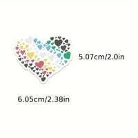 50PCS Disability Pride Stickers Colorful Friendly Inspirational Cartoon Stickers Stationery Mobile Phones Notebooks Decorative Quick Pick Grocers