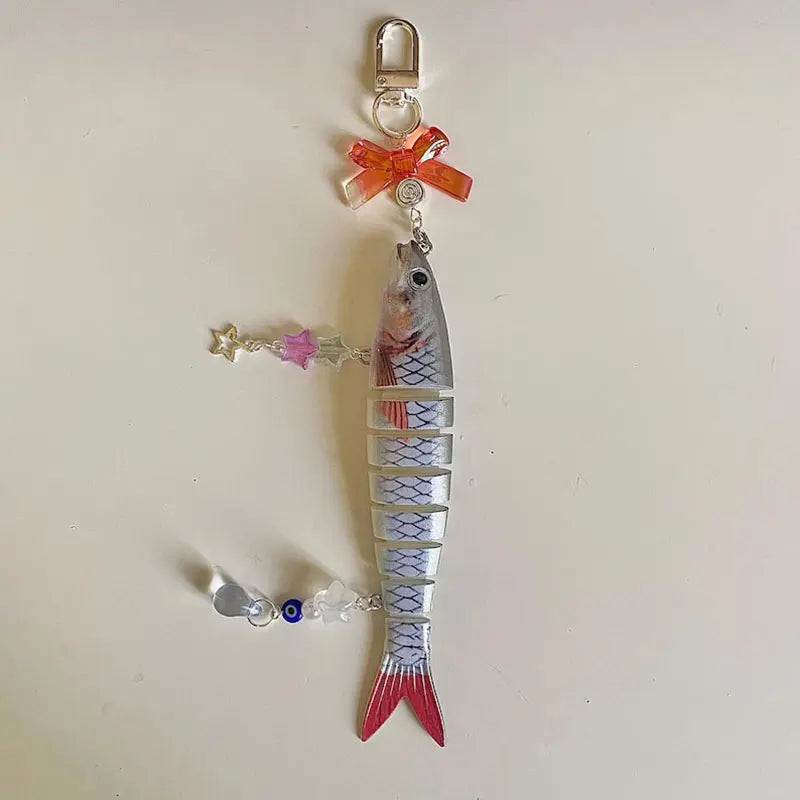 Handmade Fish Keychain,  Gift For Fishing Enthusiasts Econic Blanks