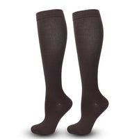 1 Pair Women's & Men's Compression Socks 15-20 mmHg Knee High Stocking for Cycling Soccer Running Athletic Calf Socks Quick Pick Grocers