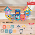 Large scale house building block simulation window design, kindergarten construction, creation of boys and girls large house bui Quick Pick Grocers