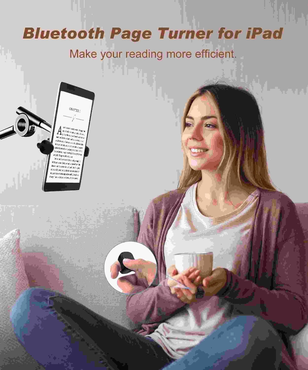Tiktok Scrolling Ring Tiktok Remote Control Is Suitable for Iphone, iPad Bluetooth Page Turning Ring Roller, Both Camera Shutter, Short Video and Music Remote Control Function, Compatible with Ios and Android Phones Quick Pick Grocers