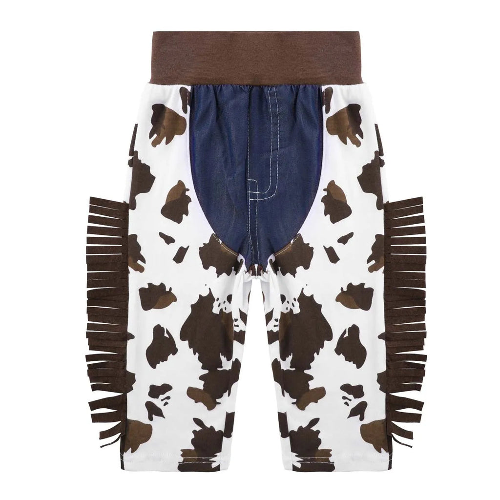 Kid Boys Cowboy Costume Children Western Cowboy Costumes Purim Cosplay Halloween Event Dress Up Party Stage Performance Outfits Quick Pick Grocers