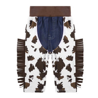 Kid Boys Cowboy Costume Children Western Cowboy Costumes Purim Cosplay Halloween Event Dress Up Party Stage Performance Outfits Quick Pick Grocers