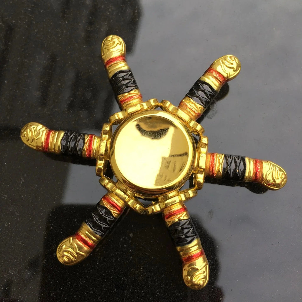 Creativity Hand Spinner Gun Zinc Alloy Metal Fidget King of Glory Weapon Series Kids Stress Relief Funny Toys Econic Blanks
