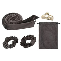 Heatless Curling Rod Headband No Heat Hair Curlers Ribbon Lazy Hair Rollers Silk Curls Sleeping Soft Headband Hair Styling Tools Quick Pick Grocers