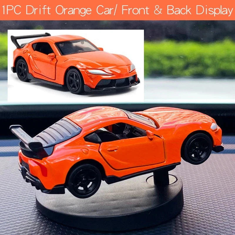 Drift Car dashboard toy model swing turning cool sports race auto ornaments interior accessories decor items fun decorations men Econic Blanks