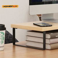 Computer Monitor Elevated Monitor Base Home Office Storage Rack Computer Desktop Creative Storage Rack Office Storage Supplies Quick Pick Grocers