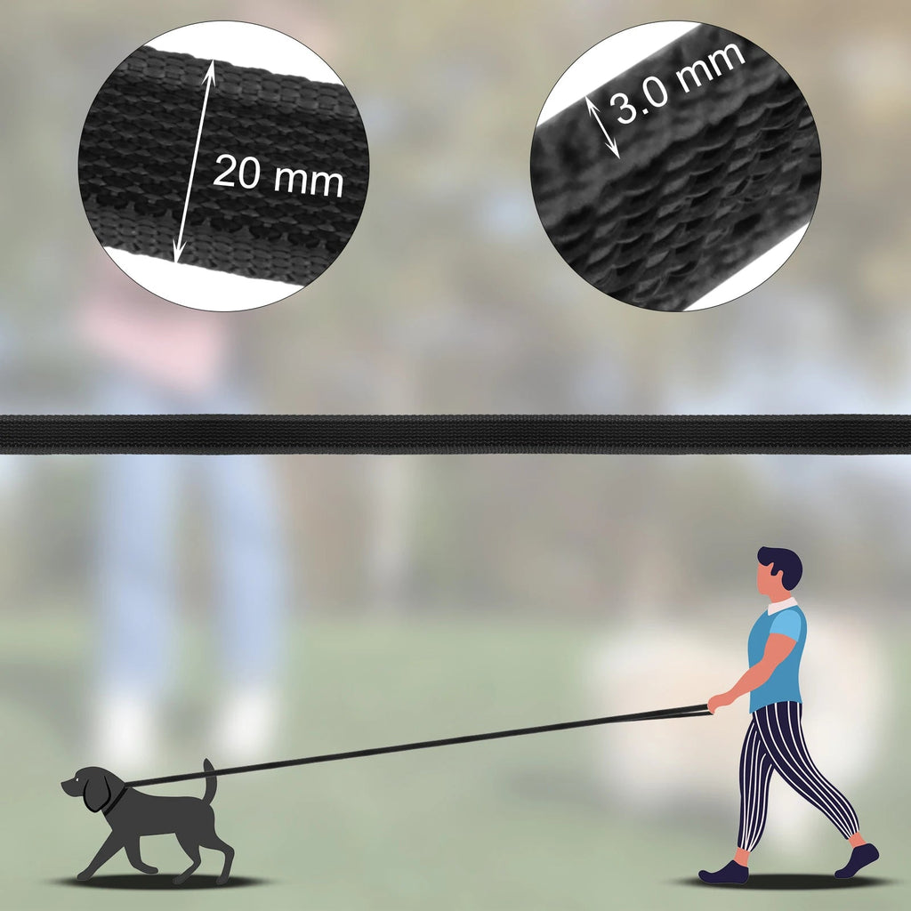 1.5M 2M 3M 15M Medium small Long Dog Leash 10M Latex Silk Easy and Convenient Light Training Big Dog Leashes 5 meter Quick Pick Grocers