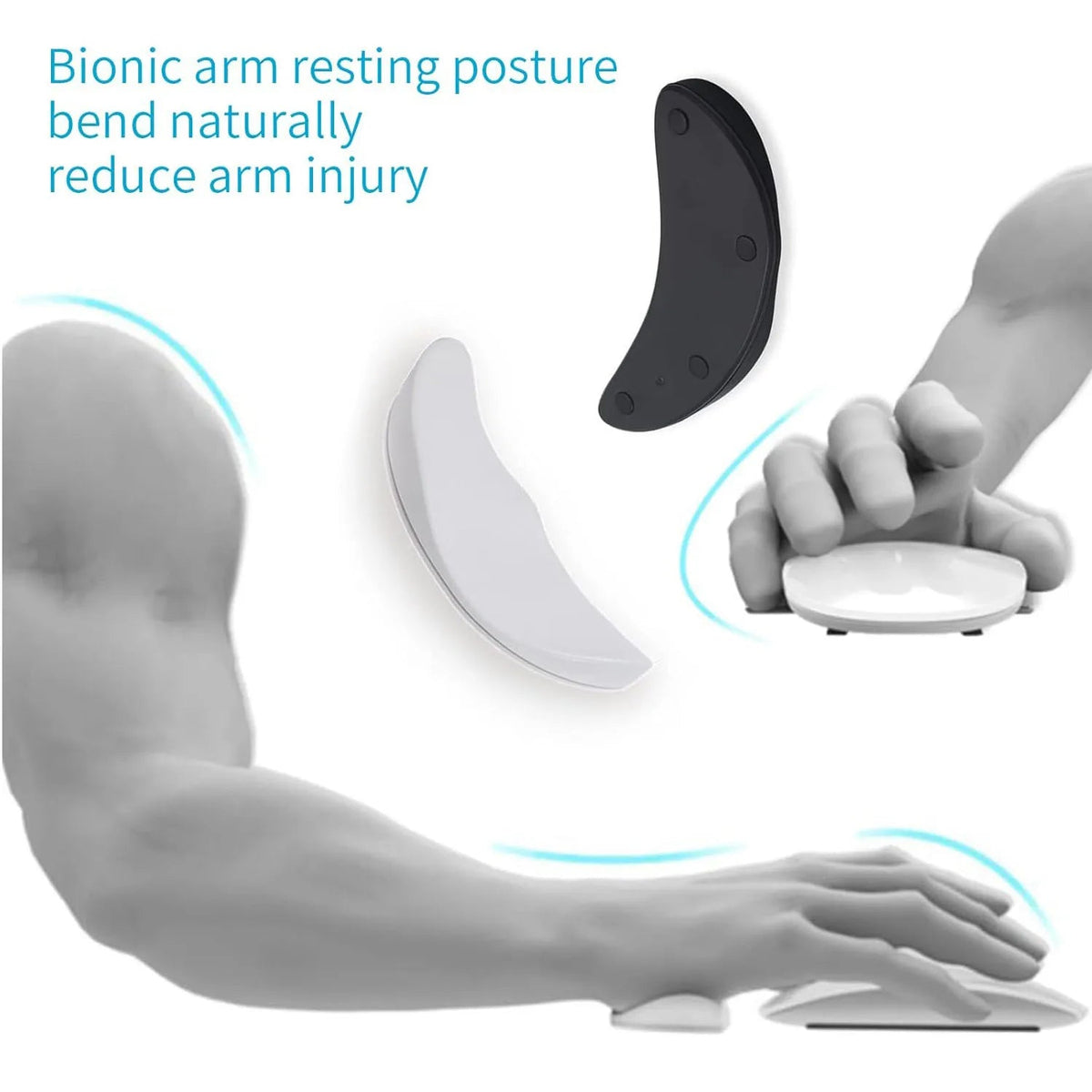 Gliding Wrist Rest, Ergonomic Wrist Rest for Mouse Gliding Palm Rest for Right  Relieve Hand Fatigue for Office Work Gaming Quick Pick Grocers