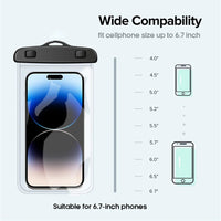 IP68 PVC waterproof phone case swimming water proof bag universal underwater phone protector pouch  cover for iPhone 15 14 13 Pr Quick Pick Grocers