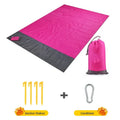 Waterproof Pocket Beach Mat Folding Beach Blanket Camping Mat Lightweight Lightweight Mat Outdoor Picnic Mat Econic Blanks