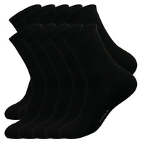 5/10/20 Pairs New Cool Men Black White Warm Socks Set Autumn Winter Male Solid Color Sport Short Socks For Men Dropshipping Quick Pick Grocers