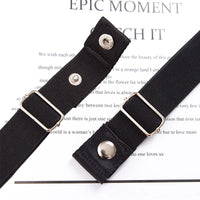 Elastic Belt Without Buckle Canvas Women Buckle Free Belt Ladies Jeans Pants Waist Lazy Belt Stretch No Buckle Invisible Belt Quick Pick Grocers