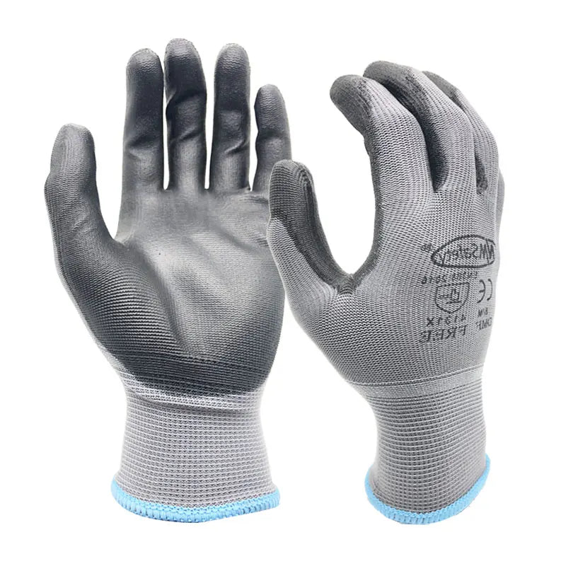 24Pieces/12Pairs Professional Working Protective Gloves For Men Construction Women Garden Nylon Running Glove Obtained CE EN388. Econic Blanks