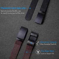 Automatic Buckle Light Comfortable Nylon Military Belt Outdoor Hunting Multifunctional Tactical Canvas Belt High Quality Men Bel Quick Pick Grocers