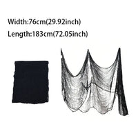 Halloween Bloody Gauze Decorations,Horror Bloody Cloth Bandage,Door Curtainsss,Halloween Haunted House Party Props Quick Pick Grocers