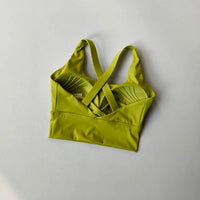 Shockproof High-Intensity Exercise Fitness Bra All-In-One Cup Running Gathered Yoga Beauty Back Breathable Sports Bra for Women Quick Pick Grocers