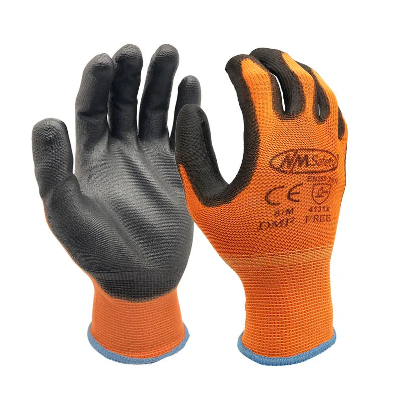 24Pieces/12Pairs Professional Working Protective Gloves For Men Construction Women Garden Nylon Running Glove Obtained CE EN388. Econic Blanks