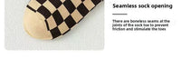 5/10/20 Pairs Winter Socks Men Short Breathable Luxury Socks Designer Brand Low-Cut Fashion Trendy Ankle Socks Geometric Pattern Quick Pick Grocers