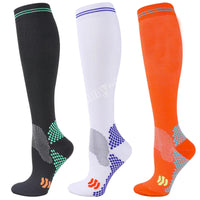 1/3 Pairs Dropship Compression Socks Varicose Veins 20-30 Mmhg Men Women Socks For Running Cycling,Football Soccer Stockings Quick Pick Grocers