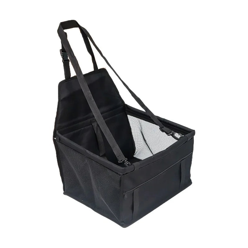 Dog Car Seat Cover Foldable Hammock Pet Harness Cat Bag Basket Stable and Foldable Travel Pet Dog and Cat Safety Car Seat Quick Pick Grocers