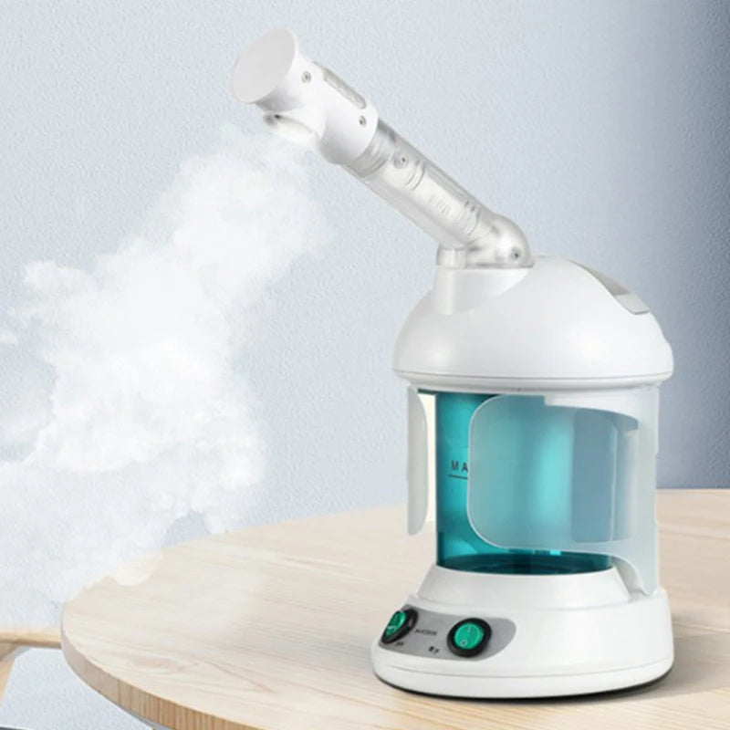 KSKIN Custom Hot Sale Face Mist Spray Portable Facial Steamer For Face Professional Ionic Facial Steamer Quick Pick Grocers