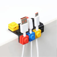 2 Sets of Modular Cable and Data Cable Organization, Modular DIY Design, Suitable for Desktop/Home Use, Desktop Organization Quick Pick Grocers