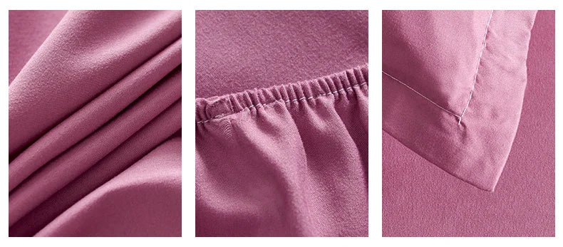 Cotton Fitted Sheet with Elastic Bands Non Slip Adjustable Mattress Covers for Single Double King Queen Bed,140/160/200cm Quick Pick Grocers