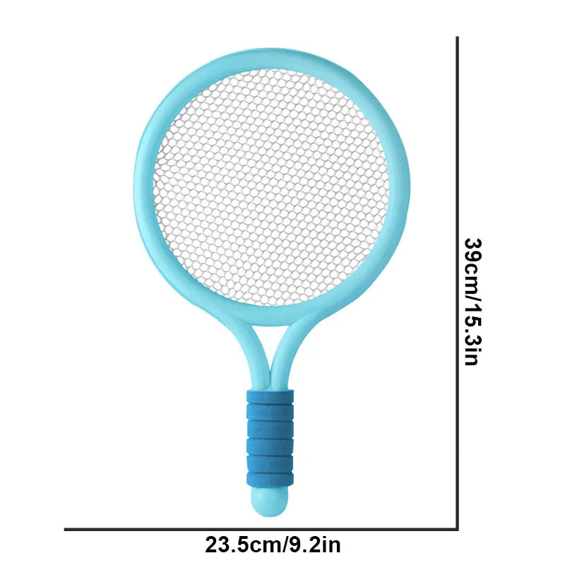 Racket Tennis for Children Outdoor Sports Badminton Racket Kindergarten Toy Set for 3-12years Old Badminton Sets Quick Pick Grocers