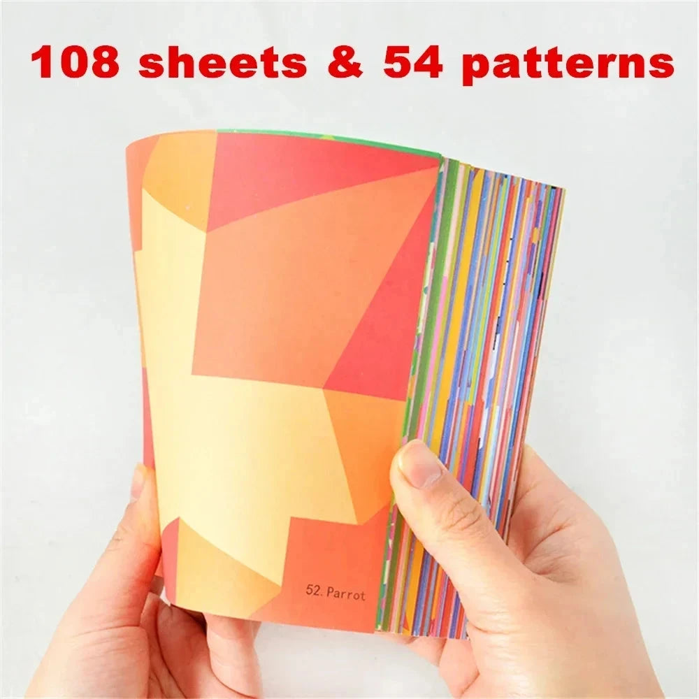 Baby Craft Toys Cartoon Animal Origami Paper Cutting Book Kids Paper Cut Puzzle Early Learning Educational Toys Gifts Econic Blanks