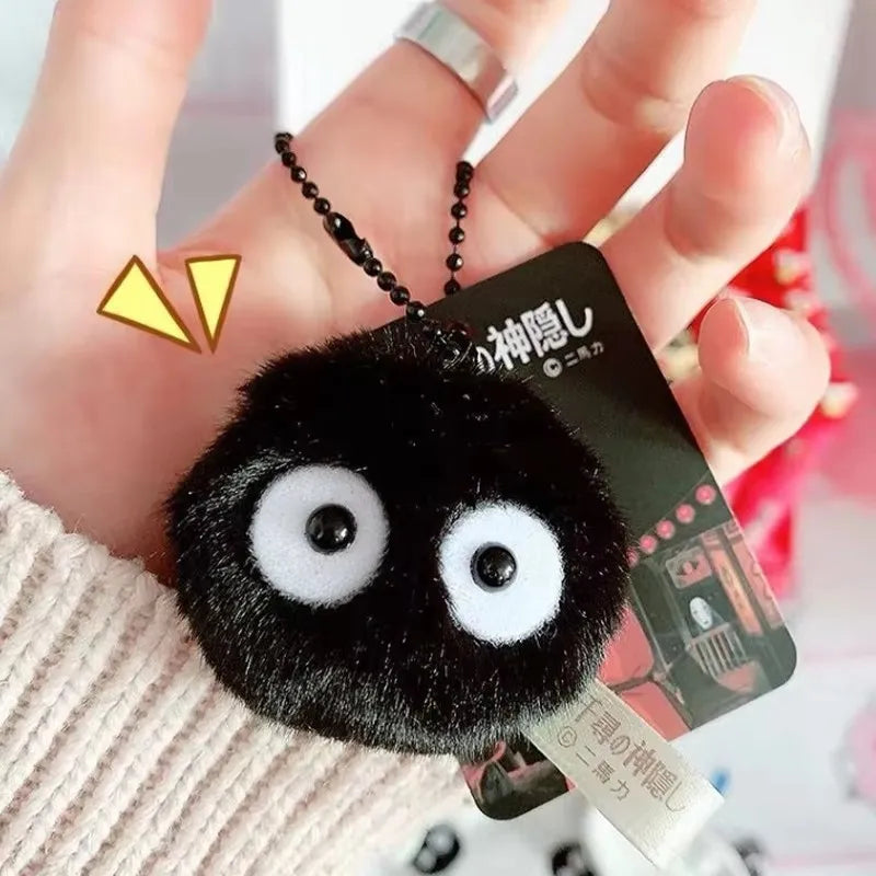 Plush Keychain Briquettes Doll School Bag Cute Pendant Hairball Keychain Clothing Accessories Hanging Quick Pick Grocers