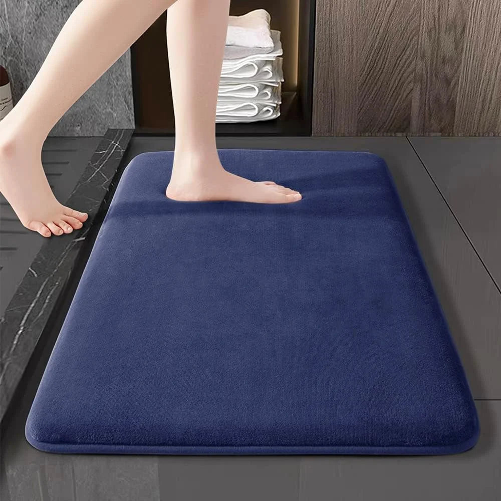 Super absorbent floor mat, super absorbent bath mat, super anti slip coral velvet bathroom floor mat, door mat Quick Pick Grocers