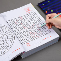 32-Page Children's Maze Game Book for Student Concentration Training, Intelligence Development, Early Education Toys, and Children Quick Pick Grocers