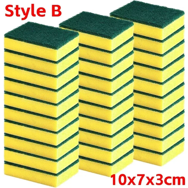 Highly absorbent double-sided sponge magic cleaning pot rust sponge cleaning brush kitchen cleaning tool Econic Blanks