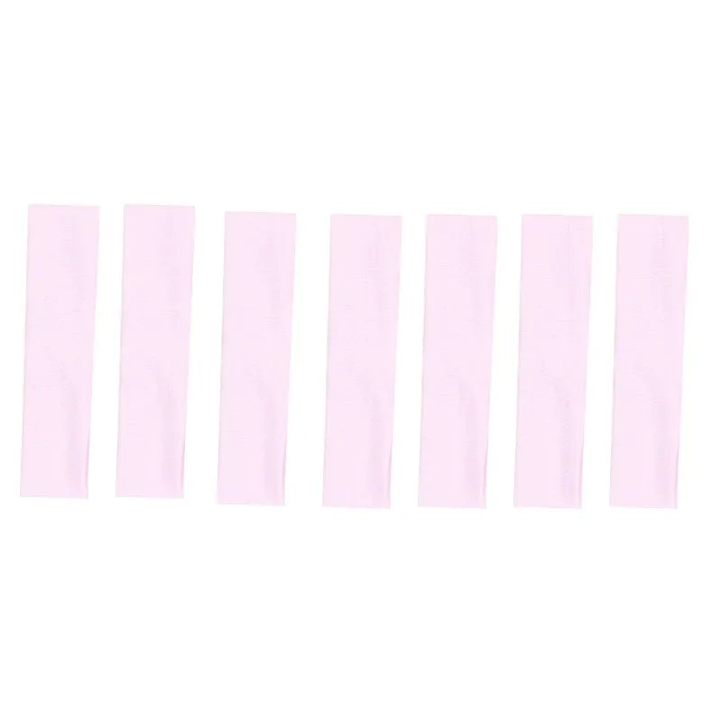 7PCS Elastic Sports Headbands For Women Stretchy Candy-Colored Hairbands Fashion Sweatbands For Fitness Yoga Running Cycling Quick Pick Grocers
