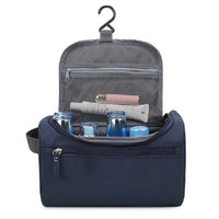 Portable Makeup Bag Unisex Capacity Waterproof Cosmetic Organizer Toiletry Hanging Case Pouch for Women Men Wash Shaving Make Up Quick Pick Grocers