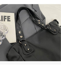 Soft Interior Compartment Shoulder Bags 2026 High Quality Contrasting Colors Bags for Women Fashion Zipper Pu Women's Handbags Quick Pick Grocers