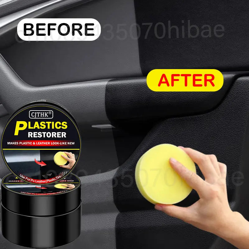 Car Plastic Restorer Back To Black Gloss Car Cleaning Products Plastic Leather Restore Auto Polish And Repair Coating Renovator Quick Pick Grocers