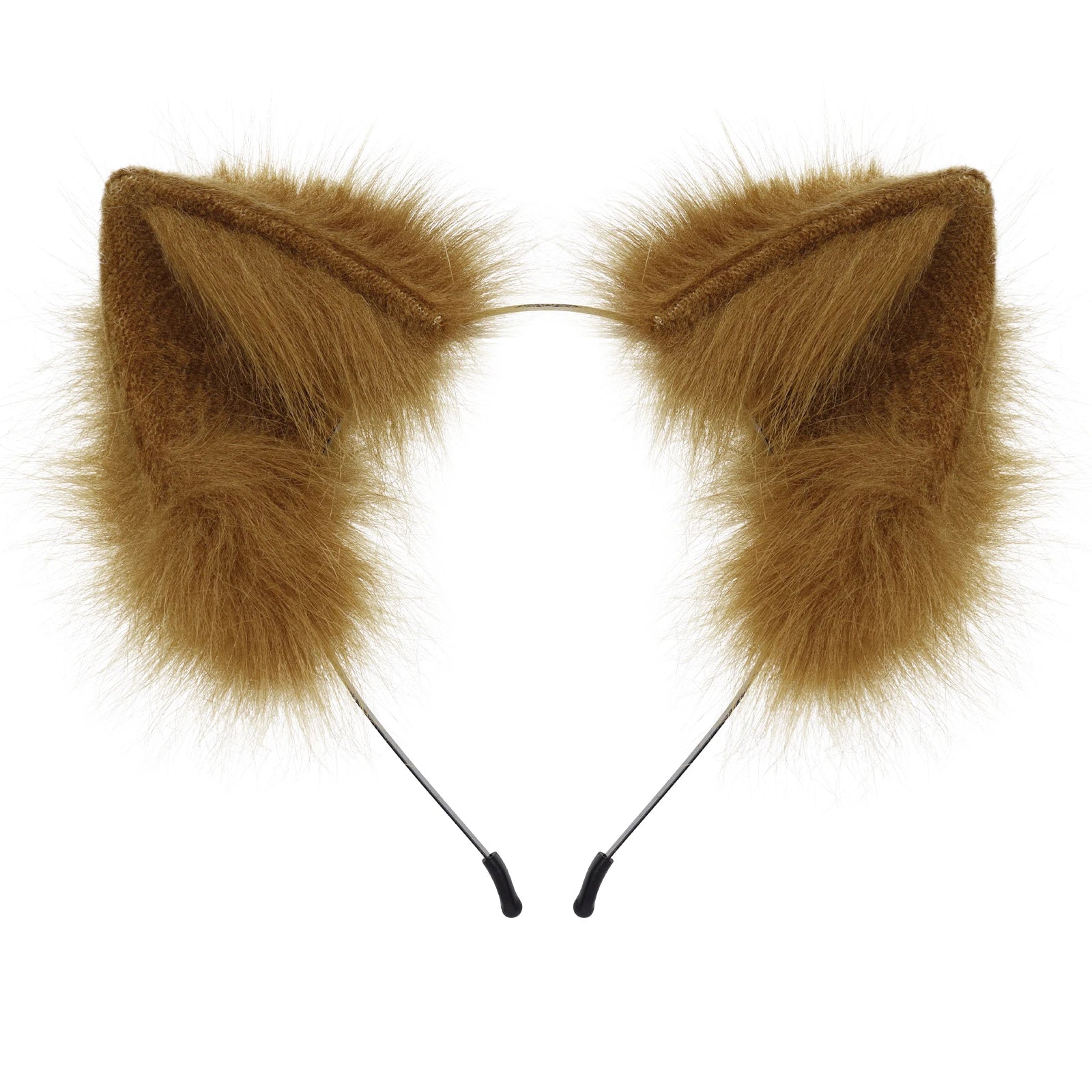 Handmade Faux Fur Animal Ears Headband Furry Cat Fox Ear Hairhoop Headwear Costume Accessory for Cosplay Masquerade Quick Pick Grocers
