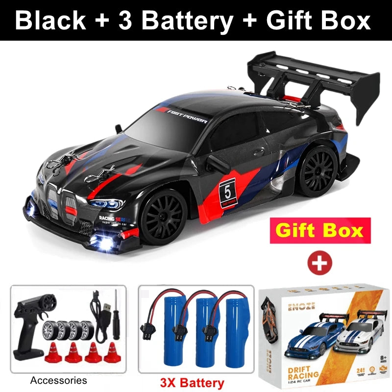 4WD RC Drift Car Remote Control GTRPRO AE86PRO Model 4x4 Racing RTR Radio Truck Vehicle Toy Gift for Boy Girl Children Kid Adult Econic Blanks