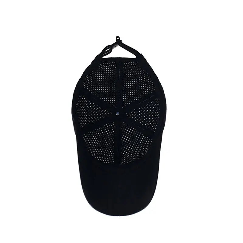 Hat Men Spring Summer Solid Color Mesh Cap Baseball Cap Women Autumn Korean Edition Sunscreen Hat Mesh Breathable Peaked Cap Quick Pick Grocers