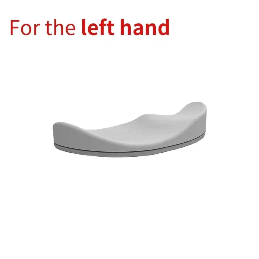 Ergonomic Mouse Pad Wrist Pad Silicon Gel Non-slip Streamline Wrist Rest Support Mat Computer Mousepad for Office Gaming PC Econic Blanks