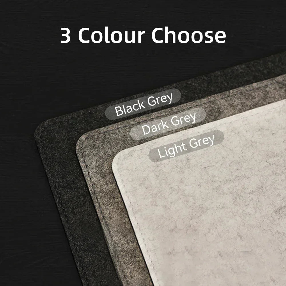 Large Size Wool Felt Mouse Pad Office Computer Desk Protector Mat Table Laptop Cushion Non-slip Gaming Accessories Keyboard Mat Quick Pick Grocers
